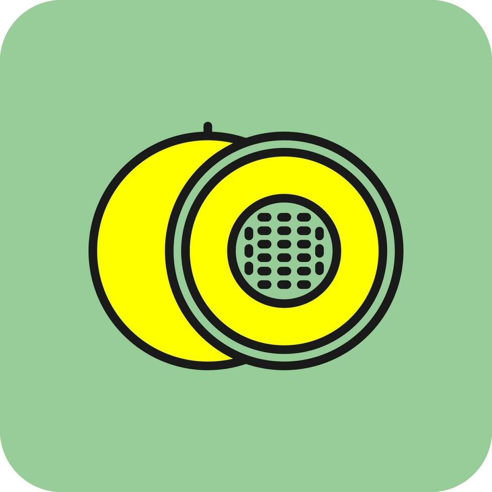 Melon Vector Icon Design