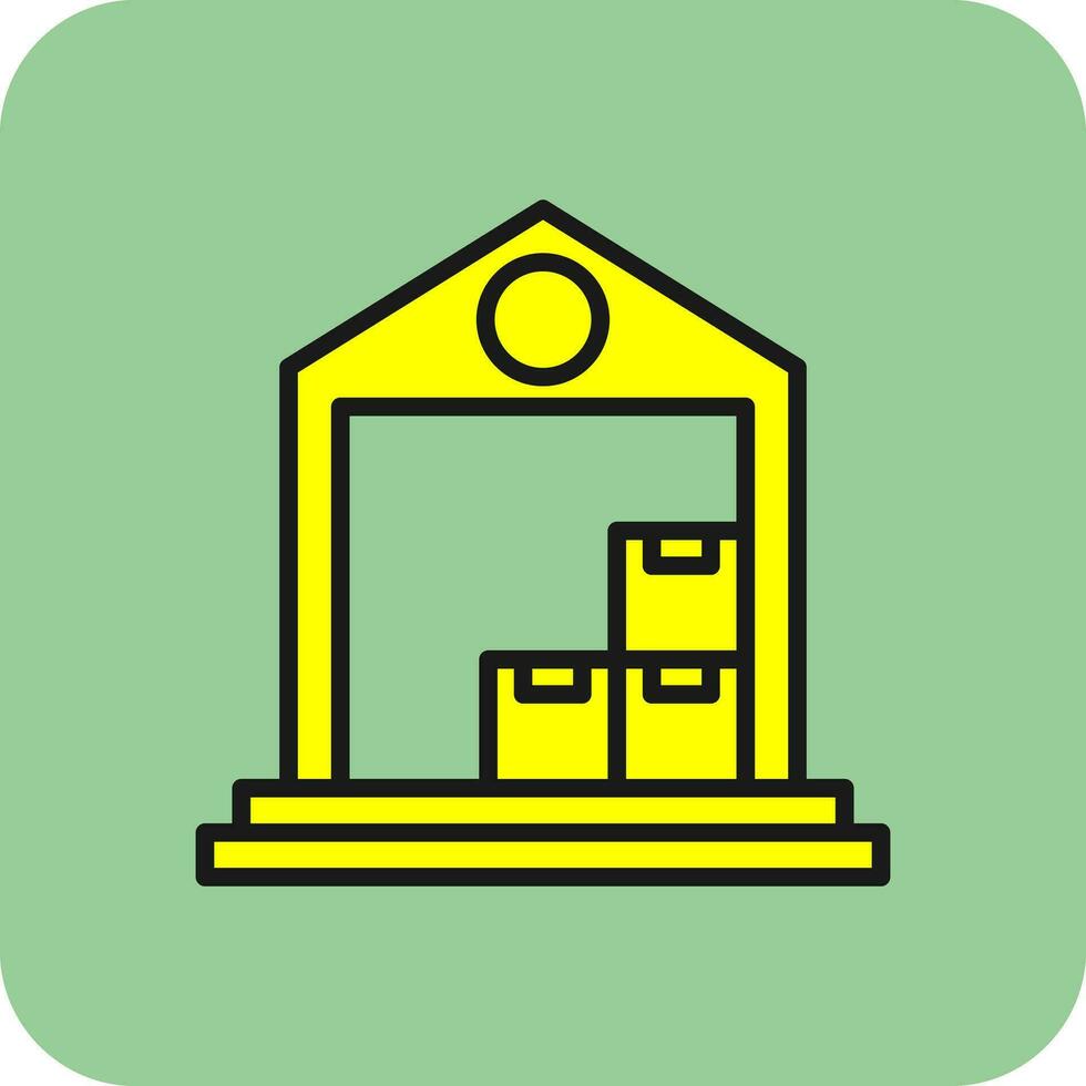 Warehouse  Vector Icon Design