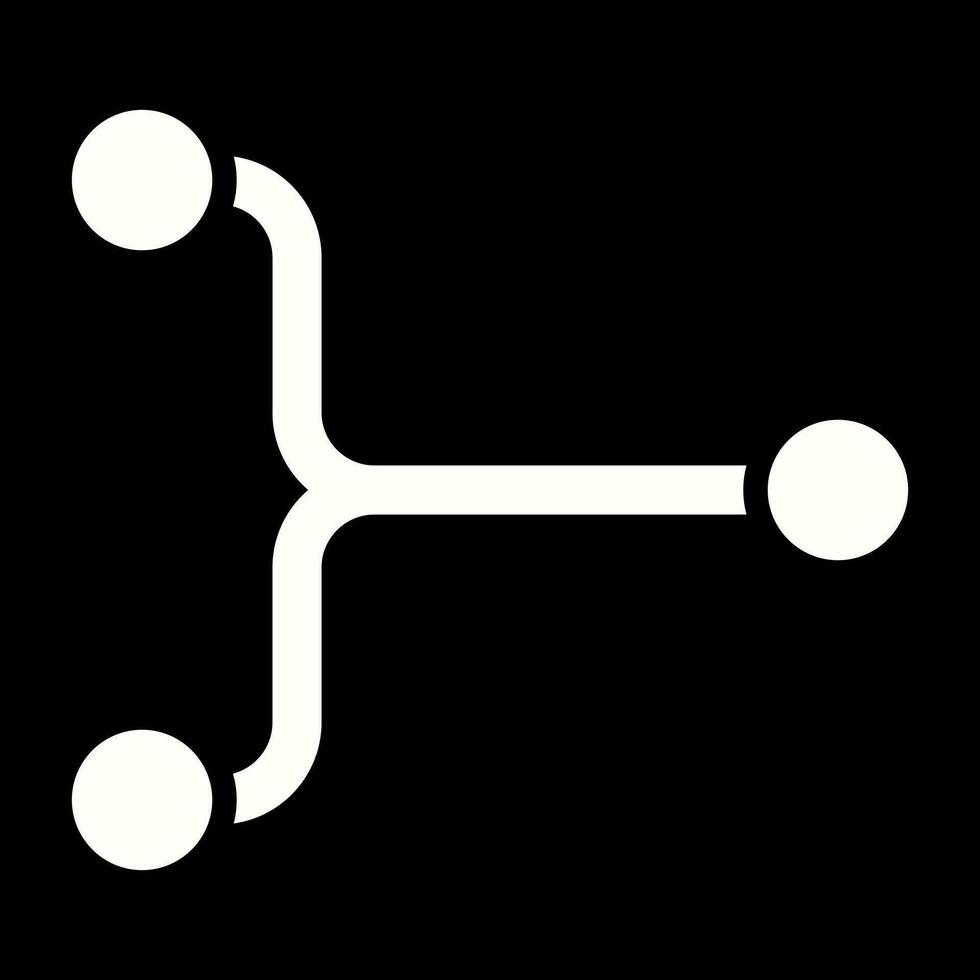 Convergence Vector Icon