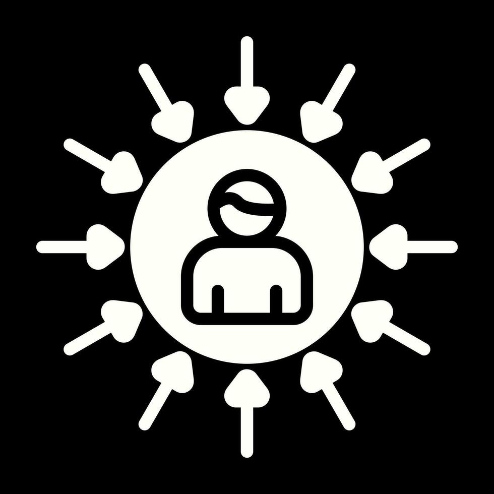 User Centered Design Vector Icon
