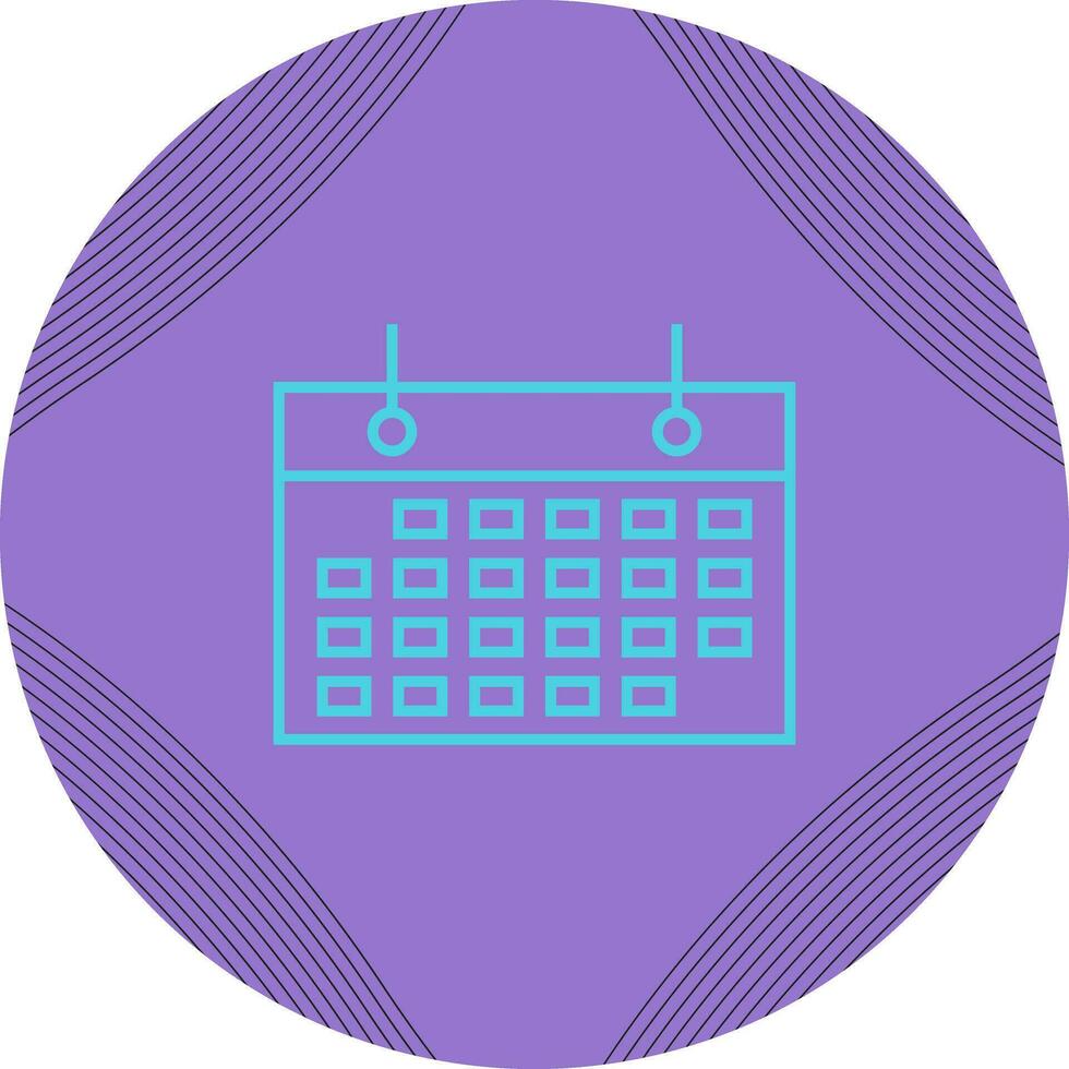 icono de vector de evento programado