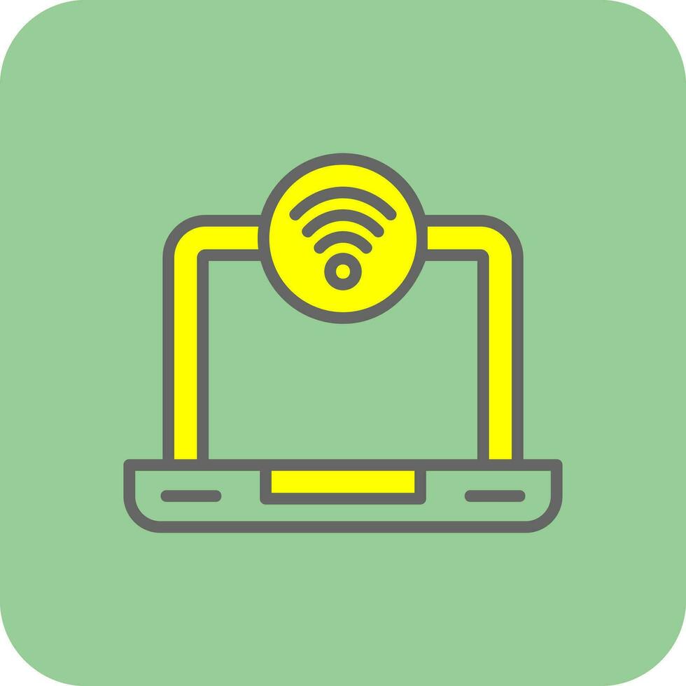 Wifi Signal  Vector Icon Design