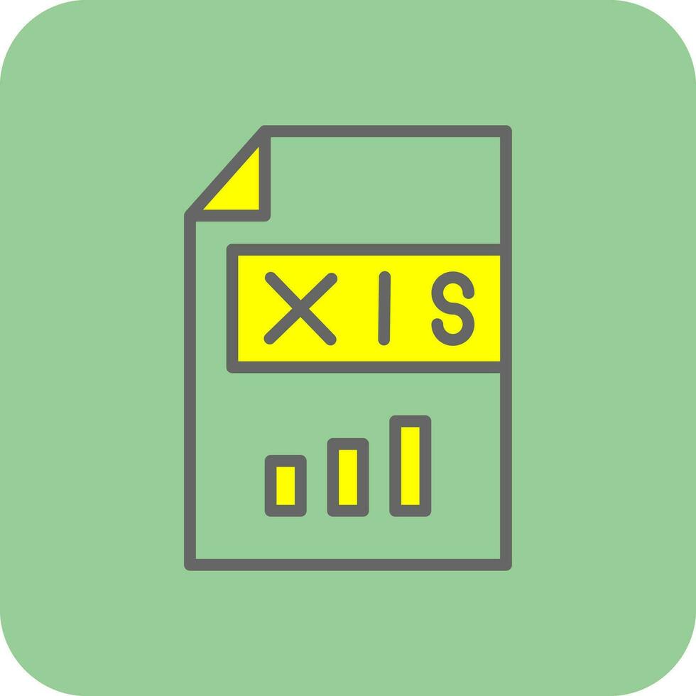 Xls  Vector Icon Design
