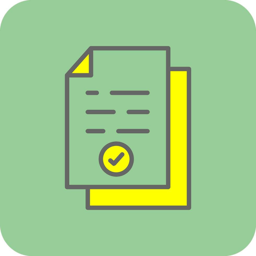 Accepted  Vector Icon Design