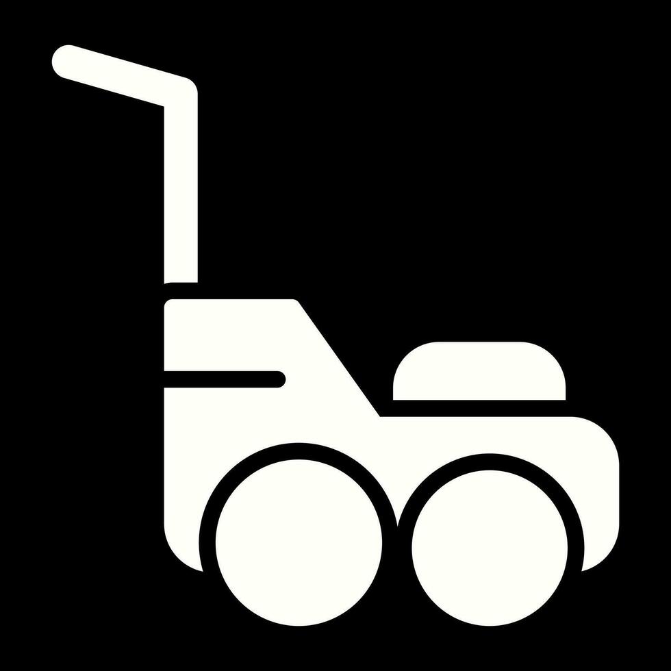 Lawnmower Vector Icon