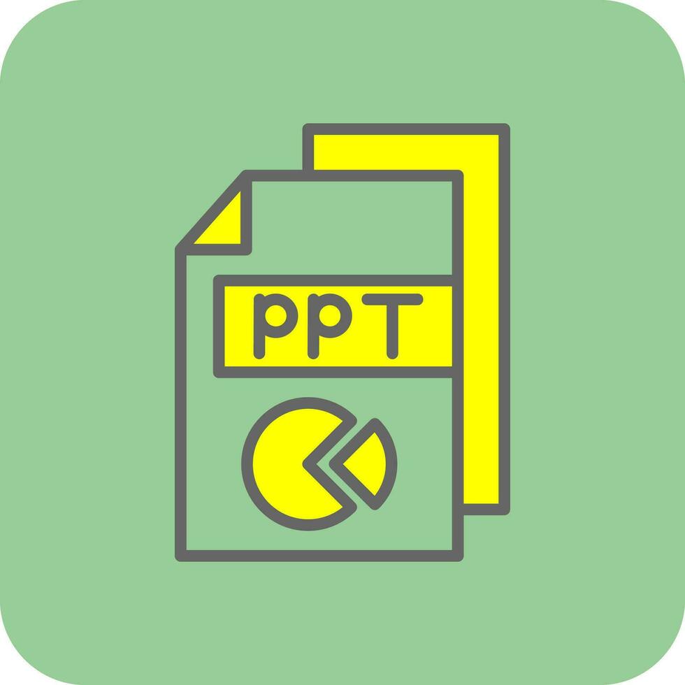 Ppt  Vector Icon Design