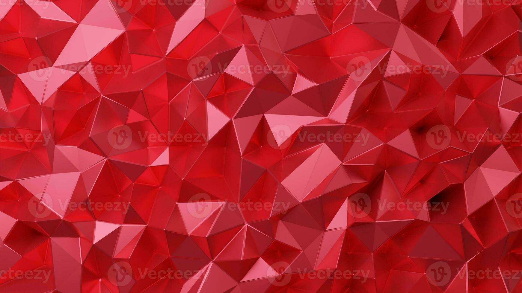 3D render of red abstract background photo