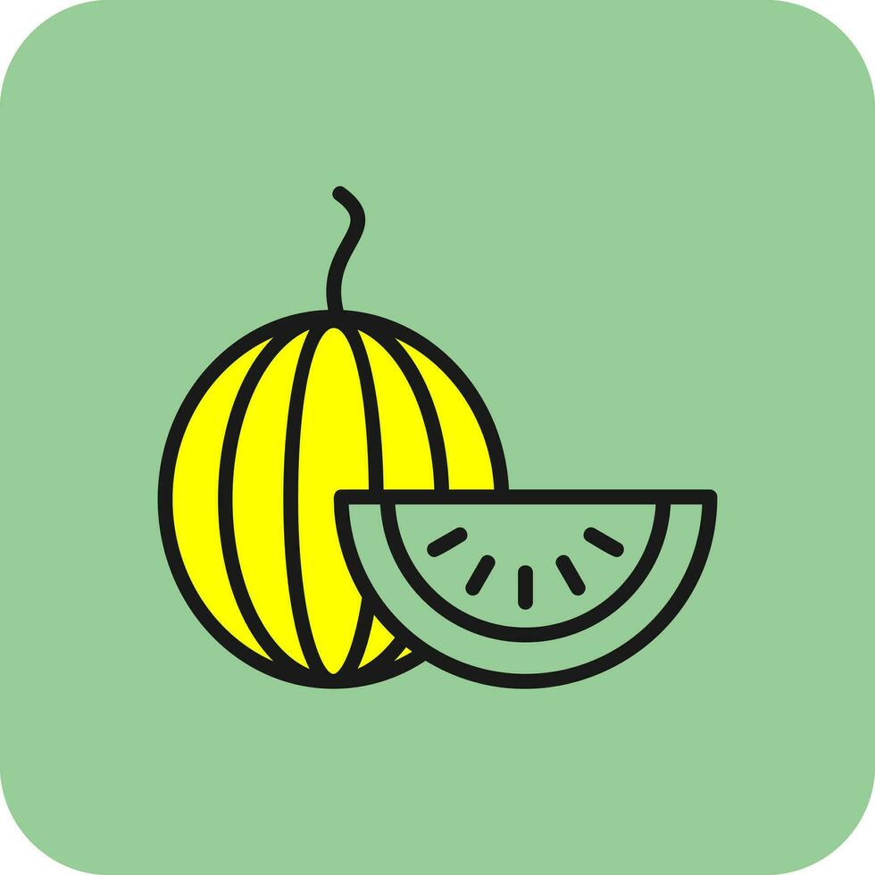 Watermelon Vector Icon Design