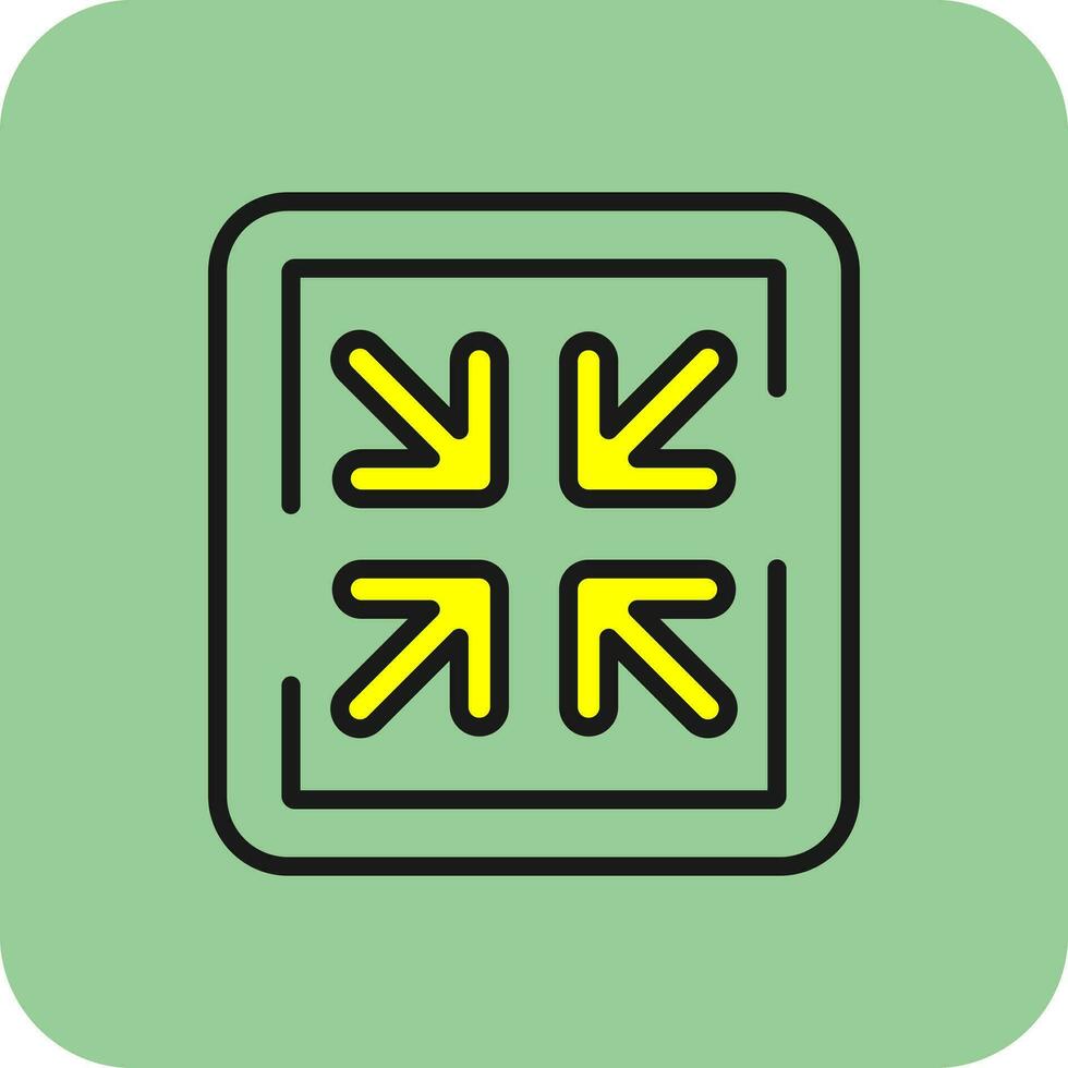 Shrink Vector Icon Design