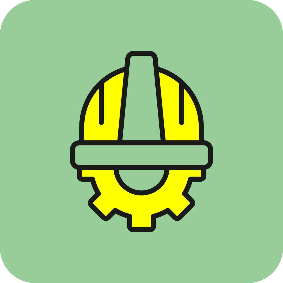 casco vector icono diseño