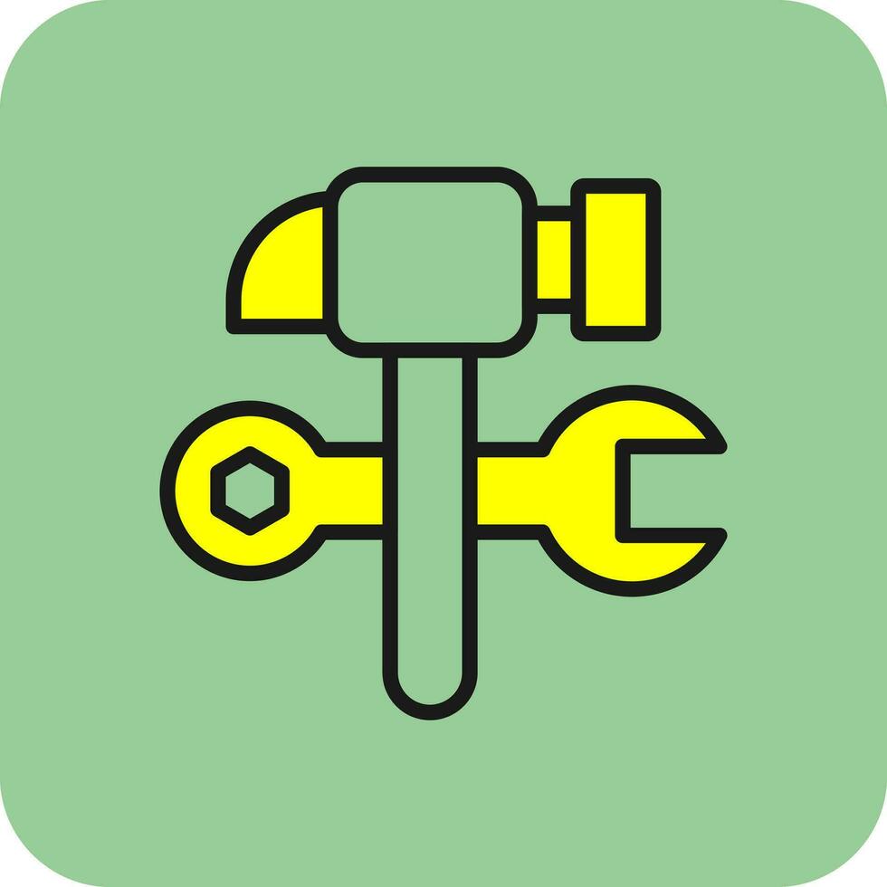 Wrench  Vector Icon Design