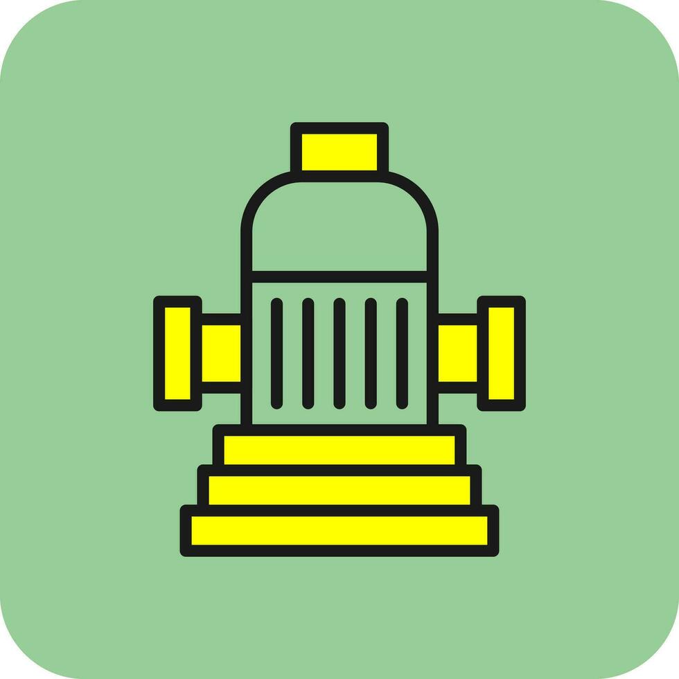 Fire Hydrant  Vector Icon Design