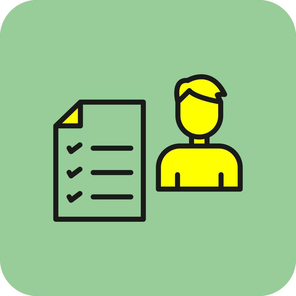 Responsibility Vector Icon Design