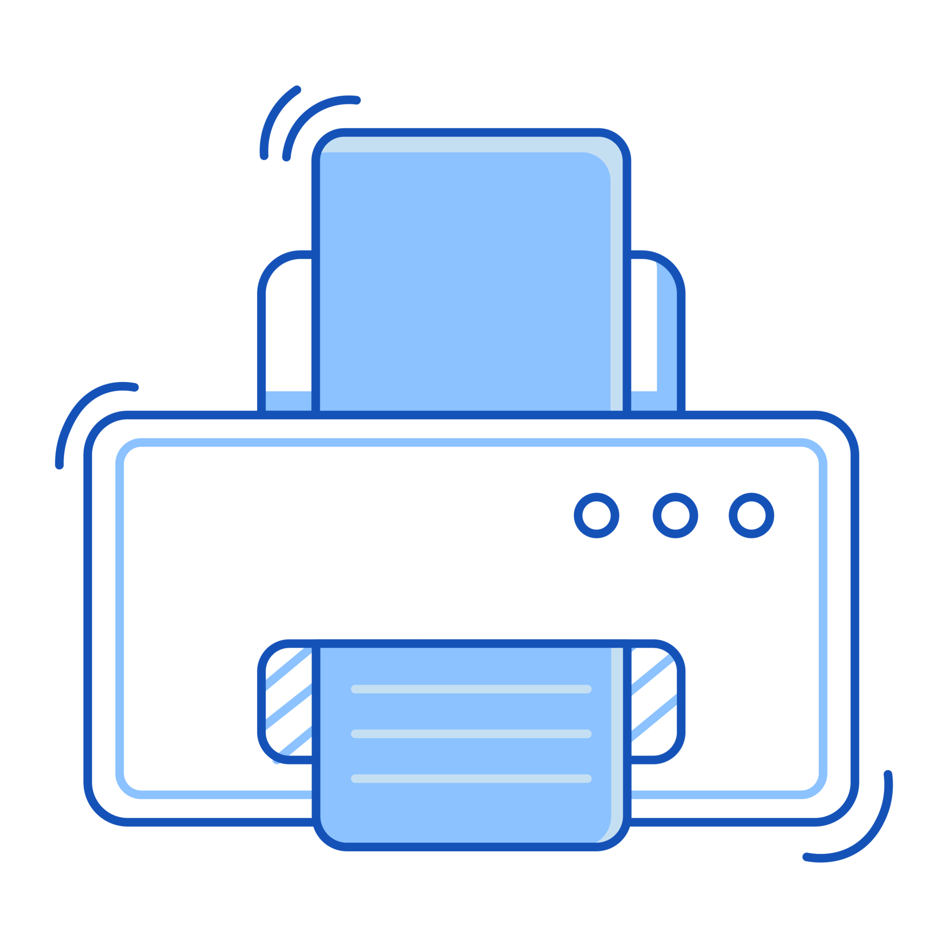 Print document icon doodle icon 28046572 png