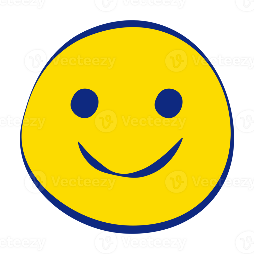 Smile Grunge Emoticons Fill Style png