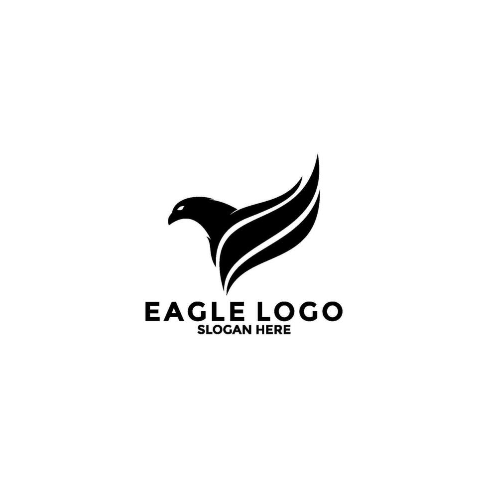 Eagle Bird Logo Vector Template. Eagle Logo Icon, Business Logo Concept