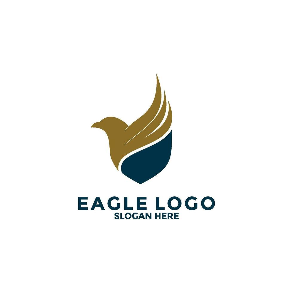 águila pájaro logo vector modelo. águila logo icono, negocio logo concepto