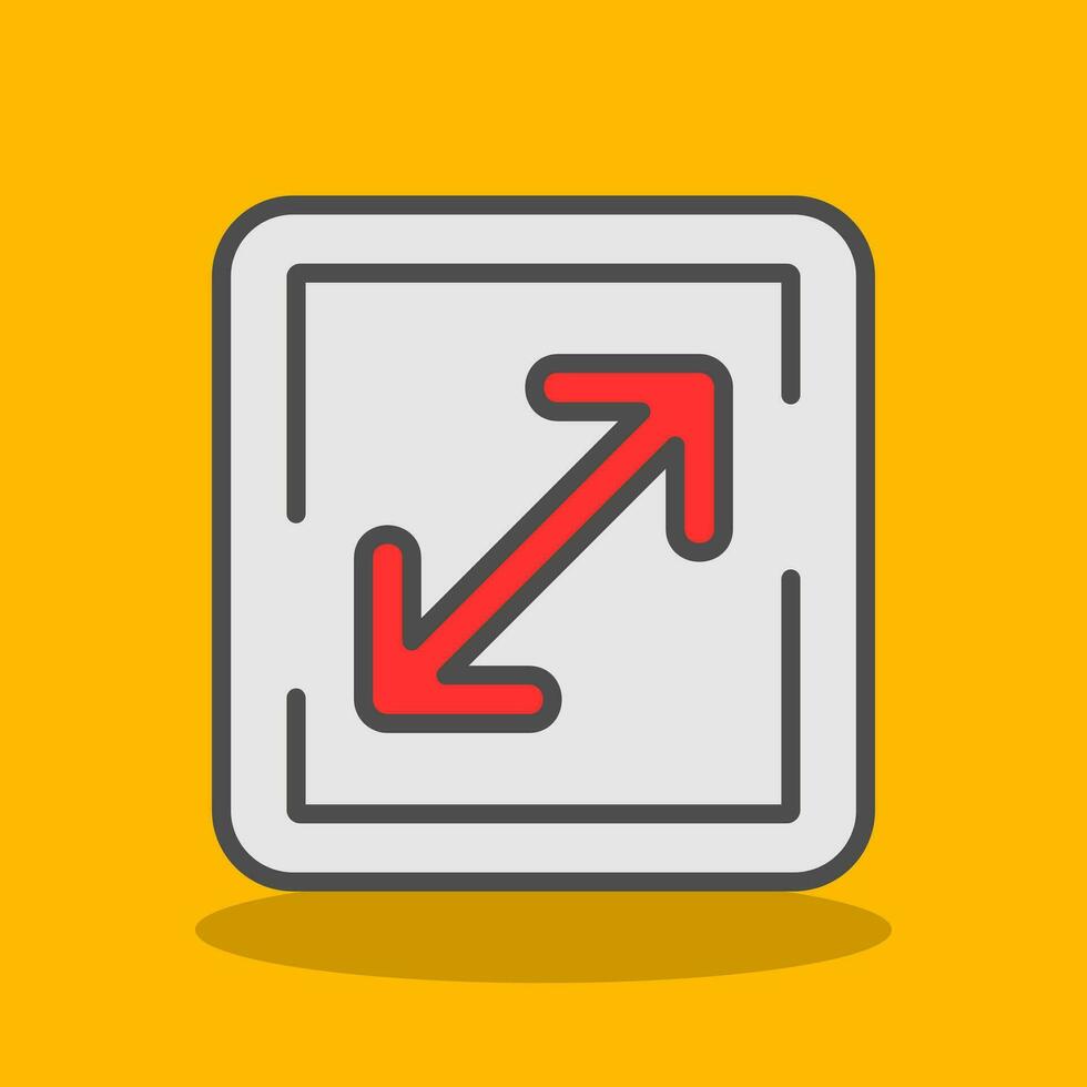 Opposite Vector Icon Design