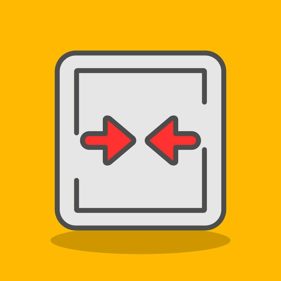 Compress Vector Icon Design