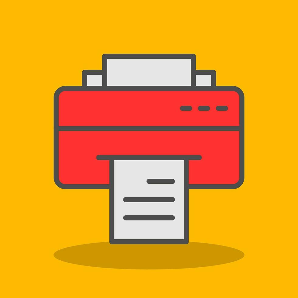 Printer  Vector Icon Design