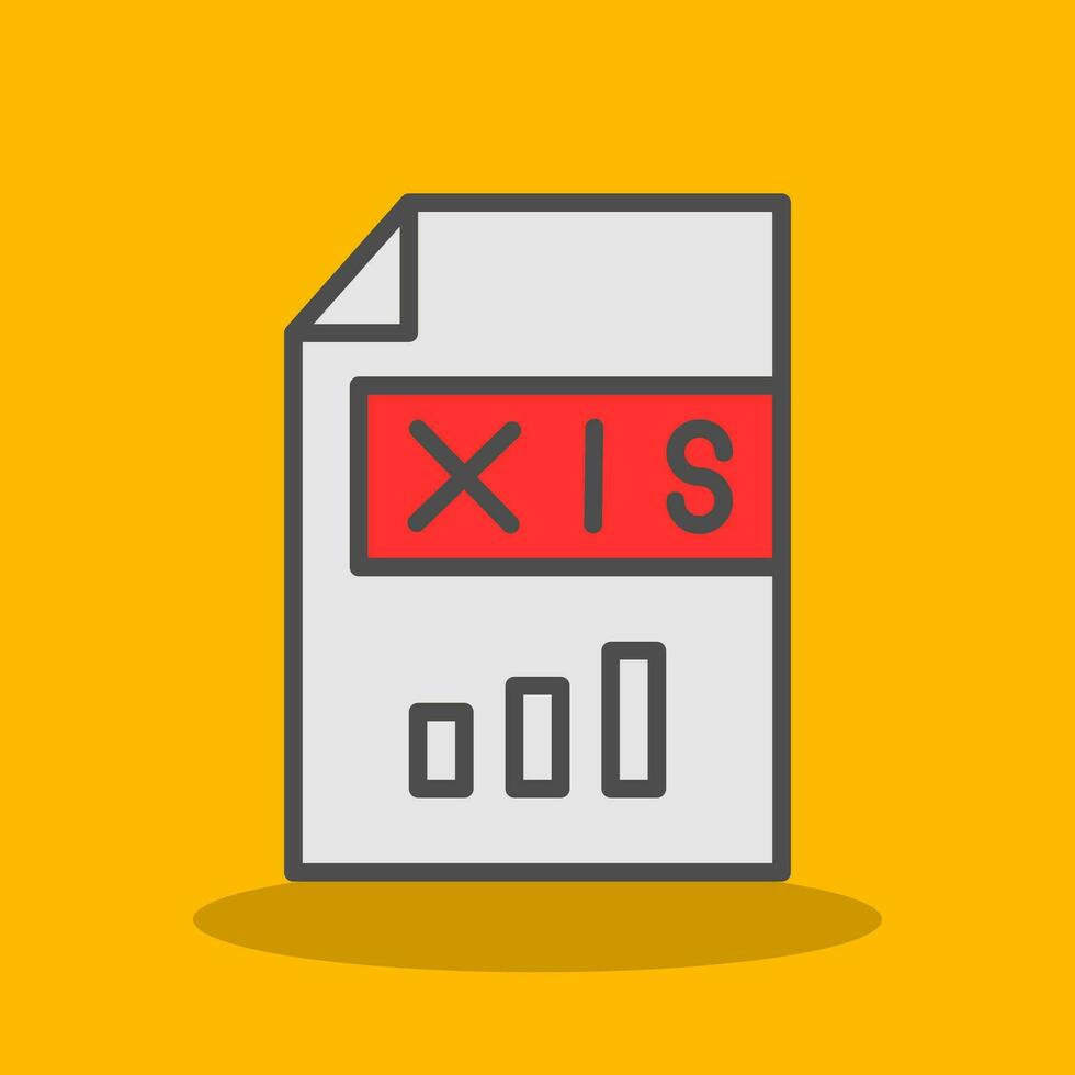 Xls  Vector Icon Design