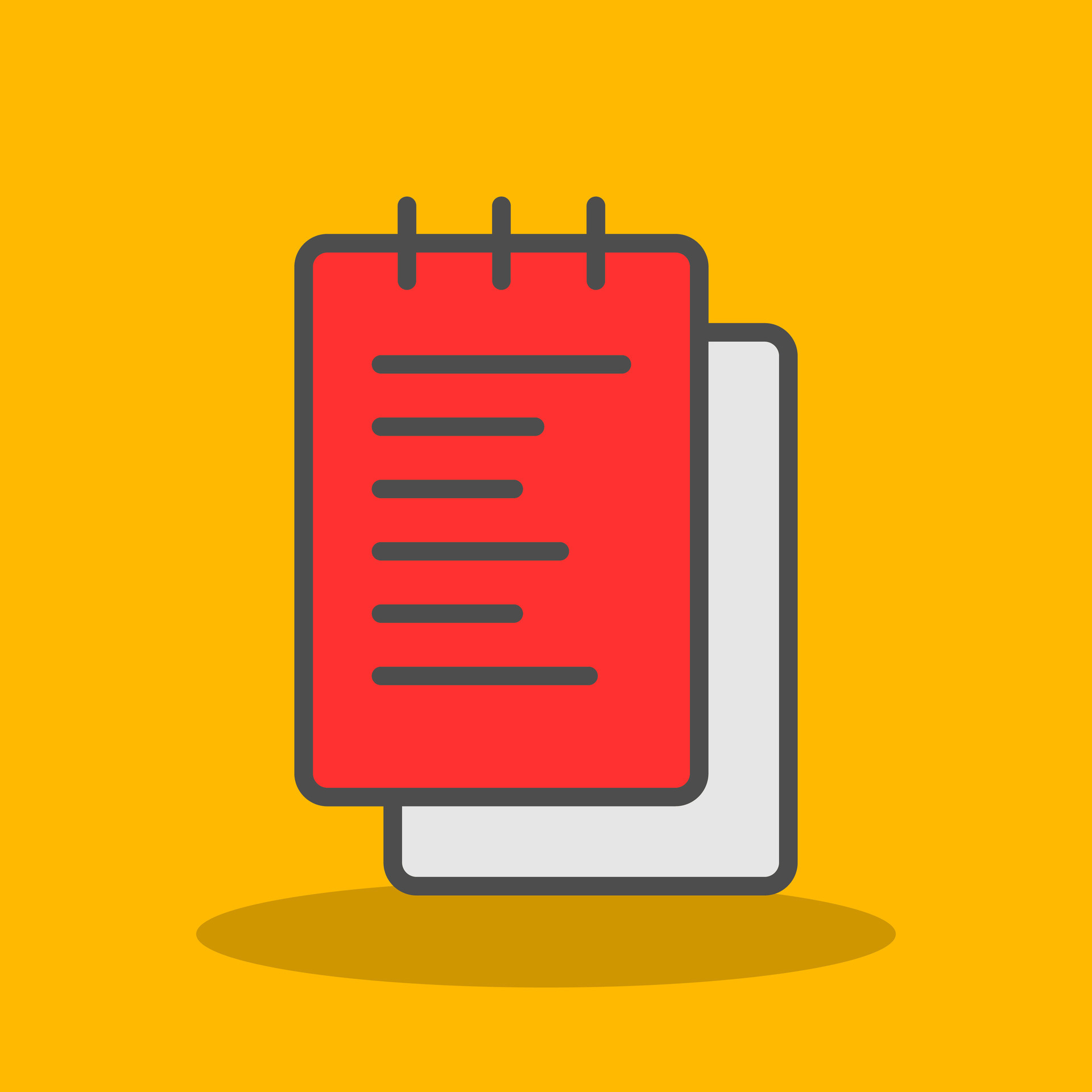 Notepad Vector Icon Design 28046827 Vector Art at Vecteezy