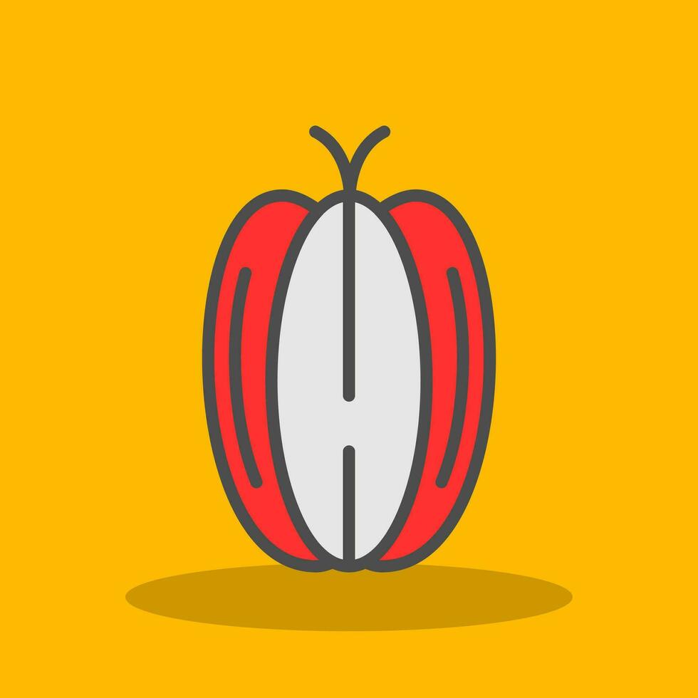 Carambola Vector Icon Design