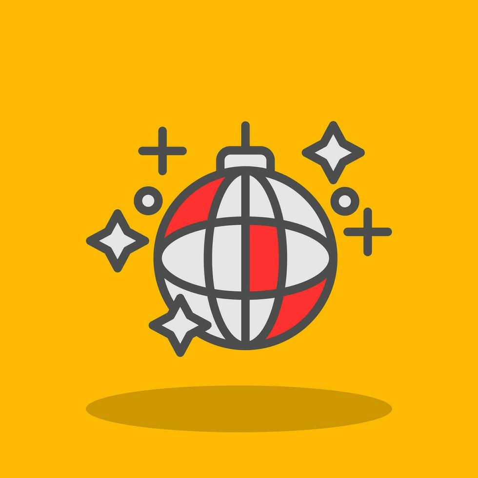 Disco Ball  Vector Icon Design