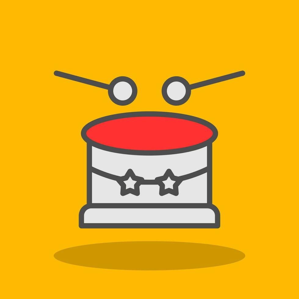 Drum  Vector Icon Design