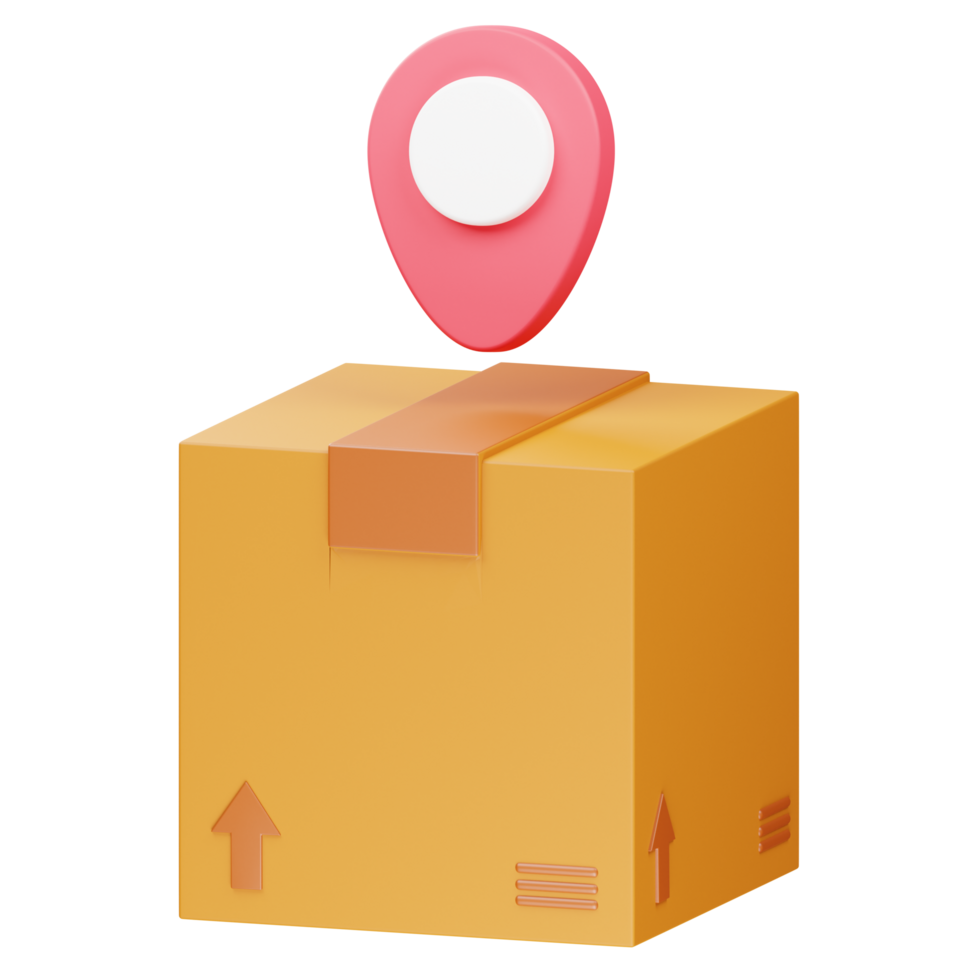 3d package is in location png