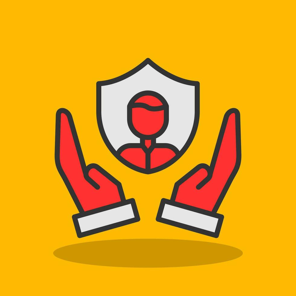 Personal Security Vector Icon Design