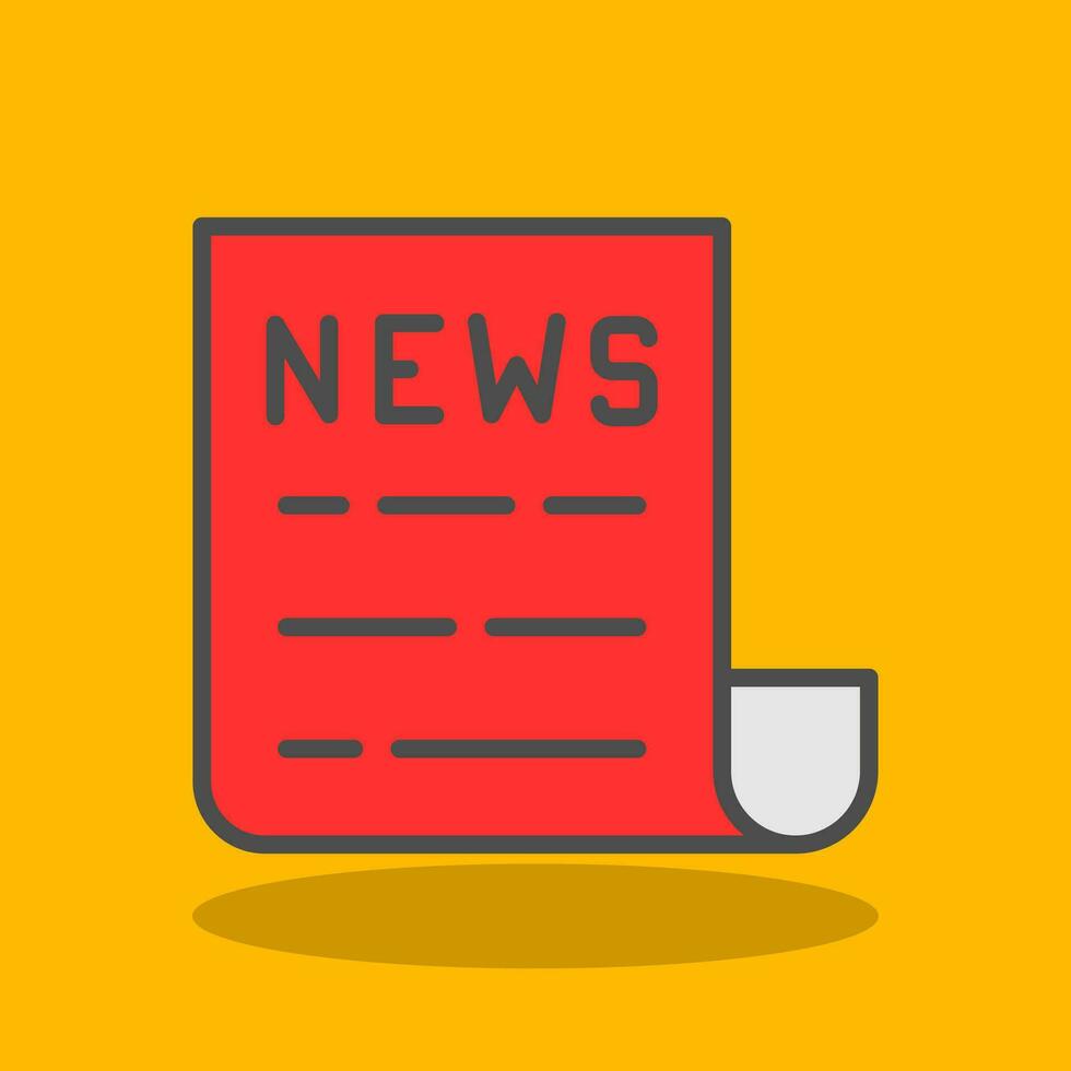 News  Vector Icon Design