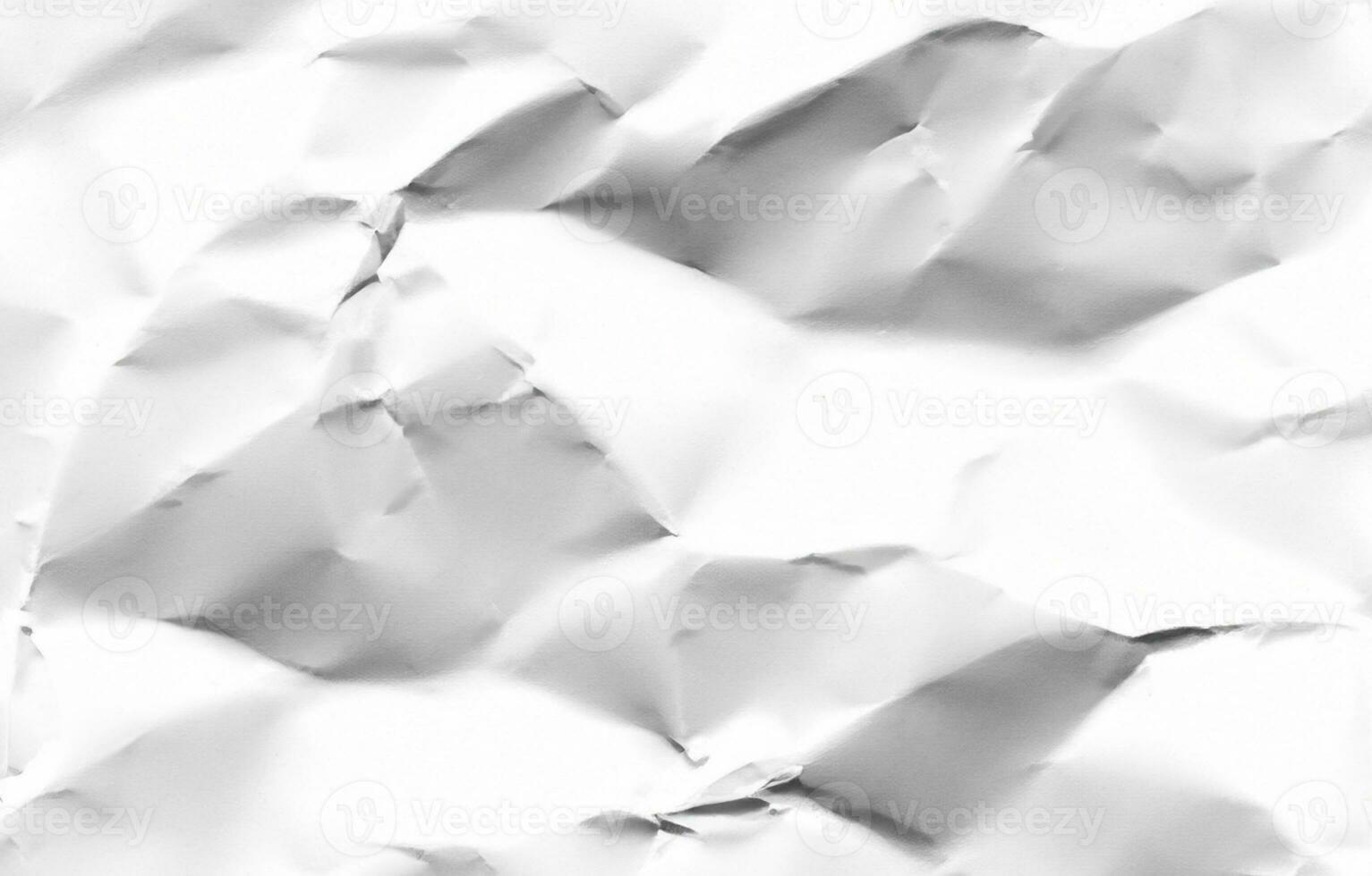 Photo view of crinkled paper texture background