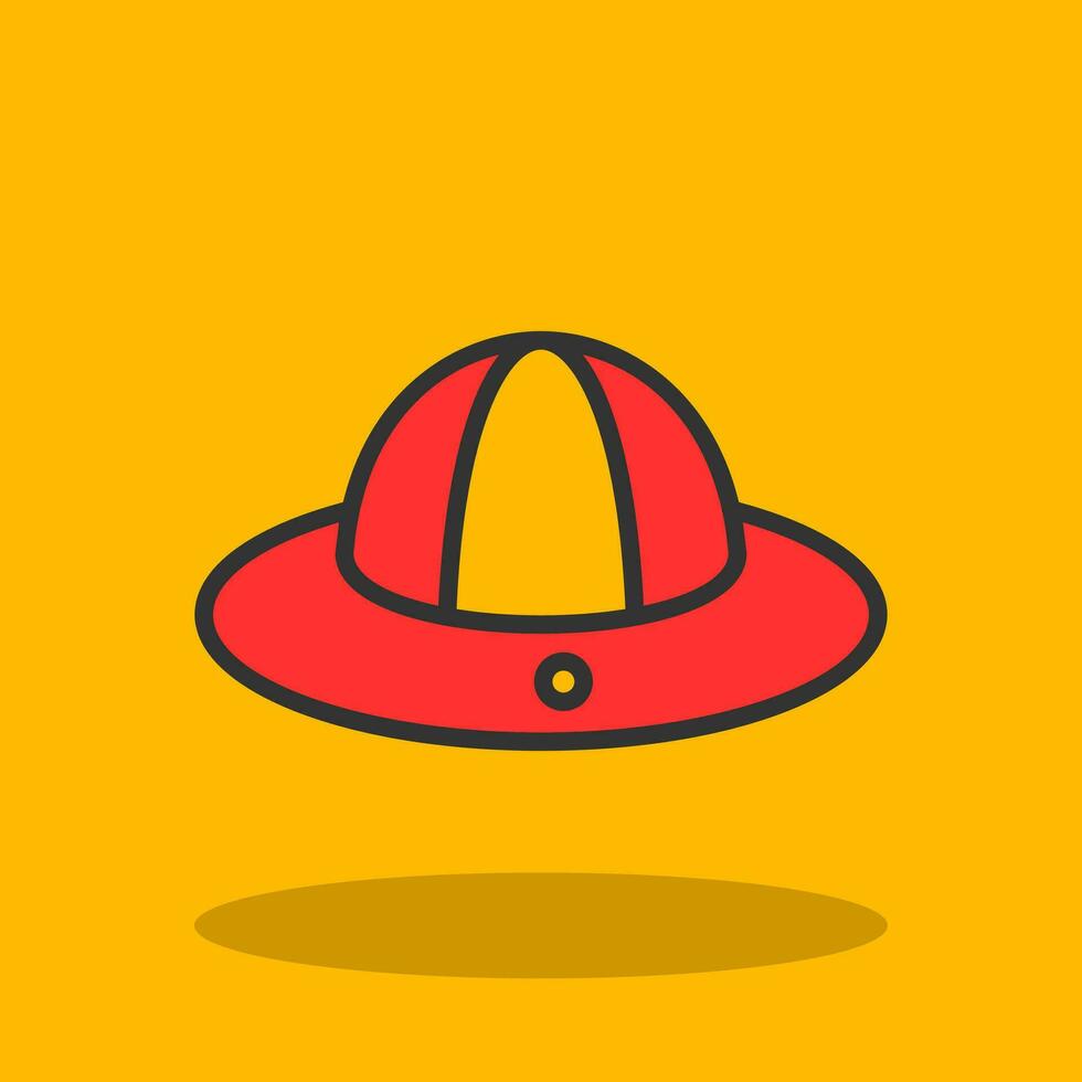 sombrero vector icono diseño