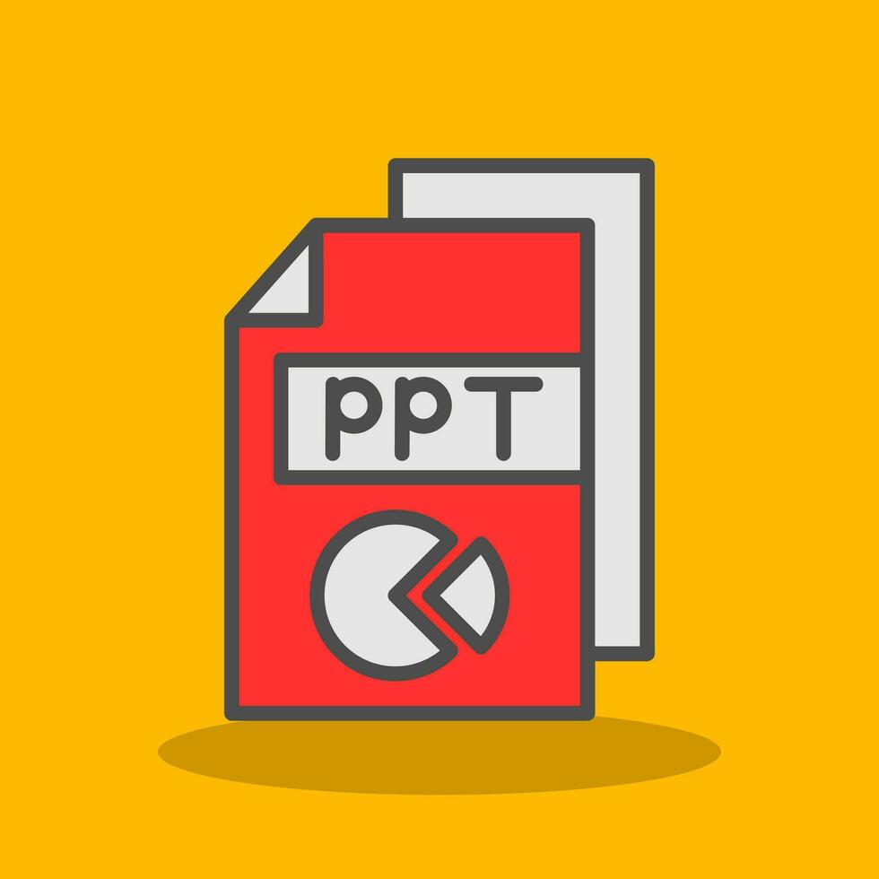 Ppt  Vector Icon Design