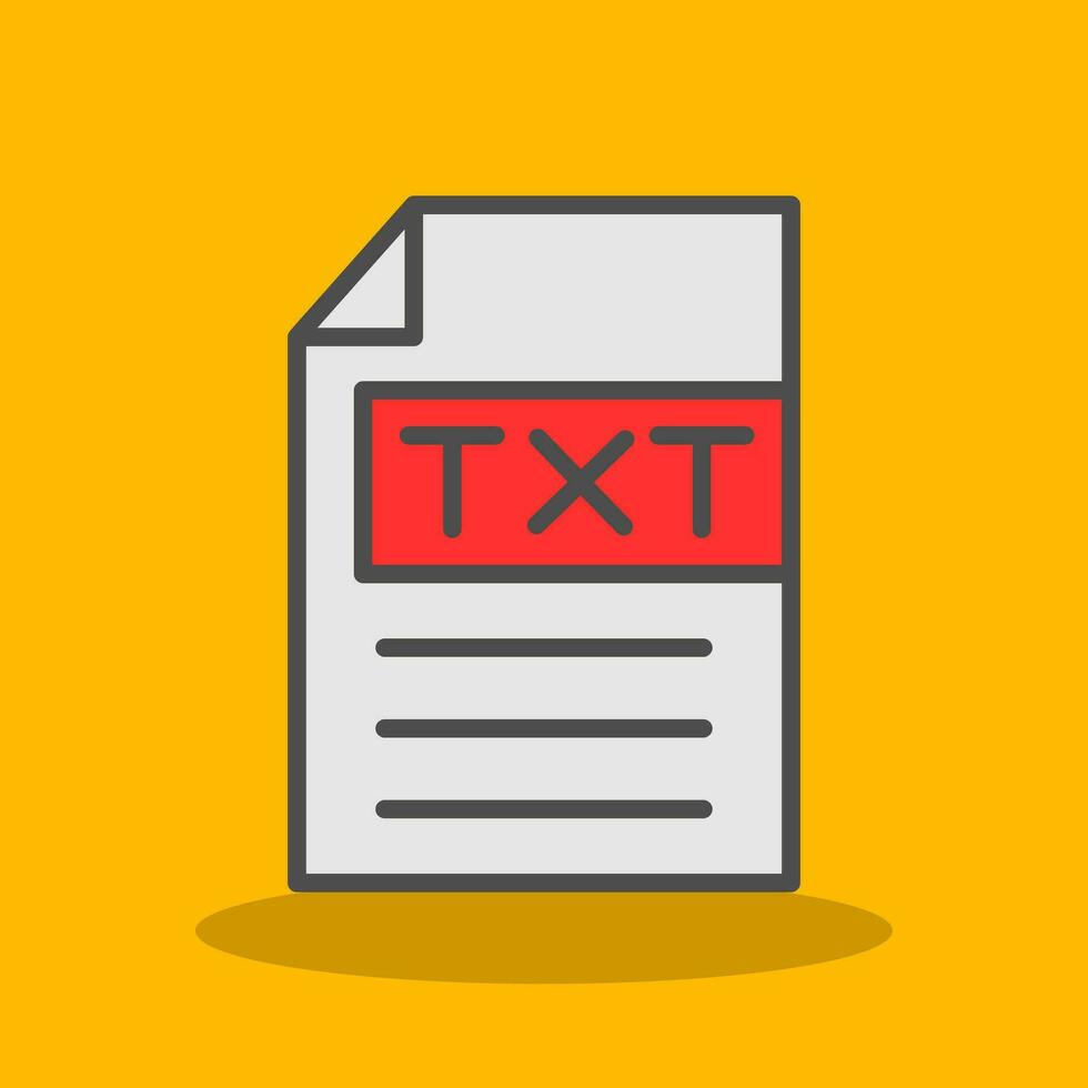 Txt  Vector Icon Design