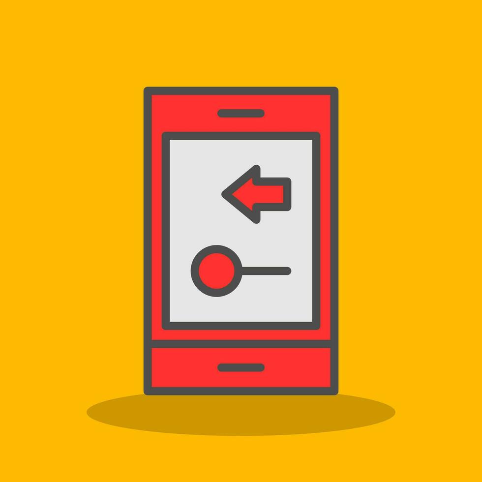 Swipe Vector Icon Design