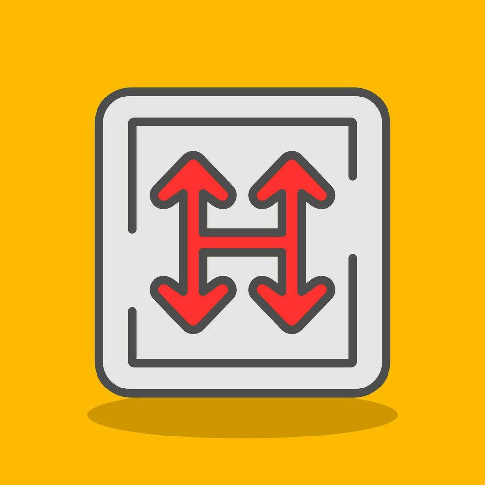 Junction Vector Icon Design