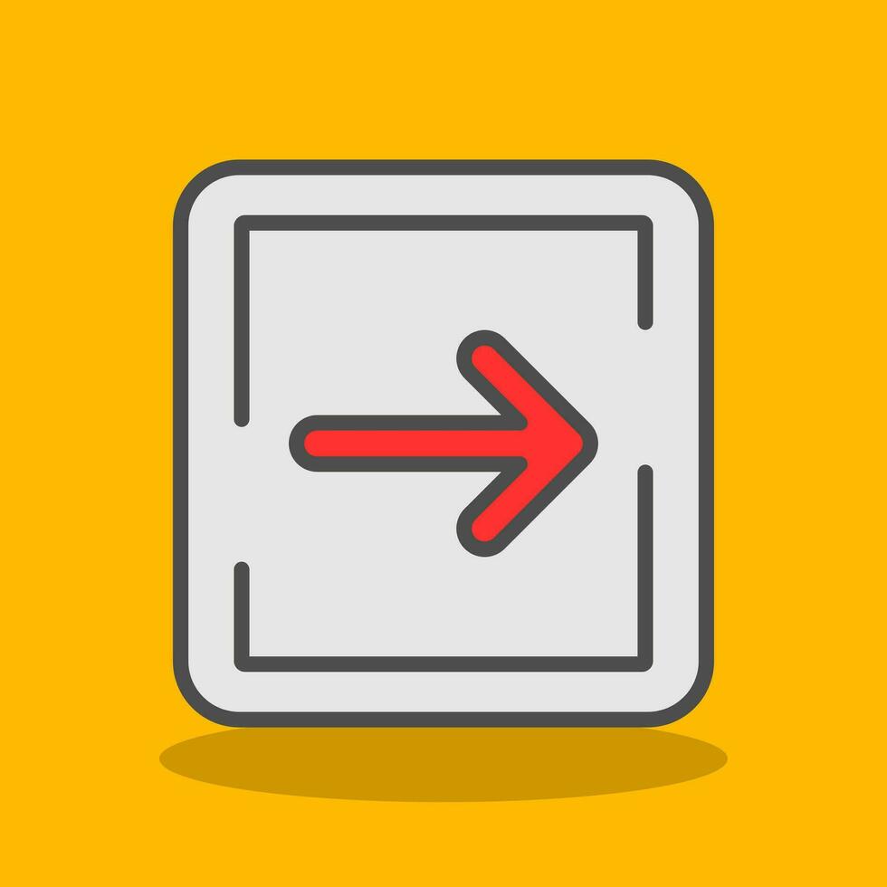Right Arrow Vector Icon Design