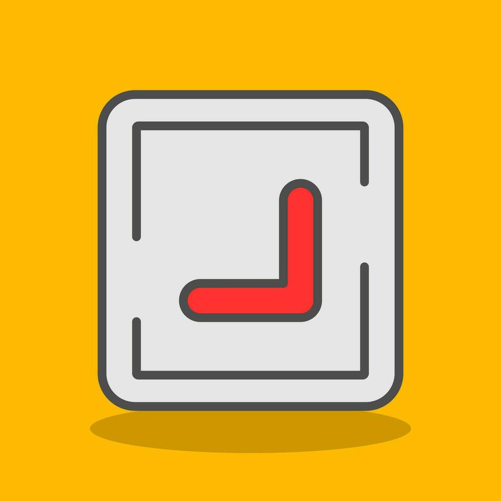Diagonal Arrow Vector Icon Design
