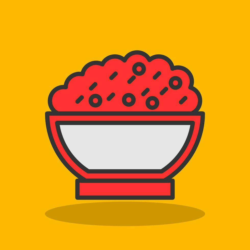 Risotto Vector Icon Design