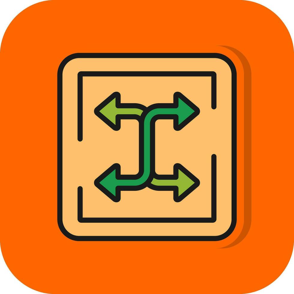 Shuffle Vector Icon Design