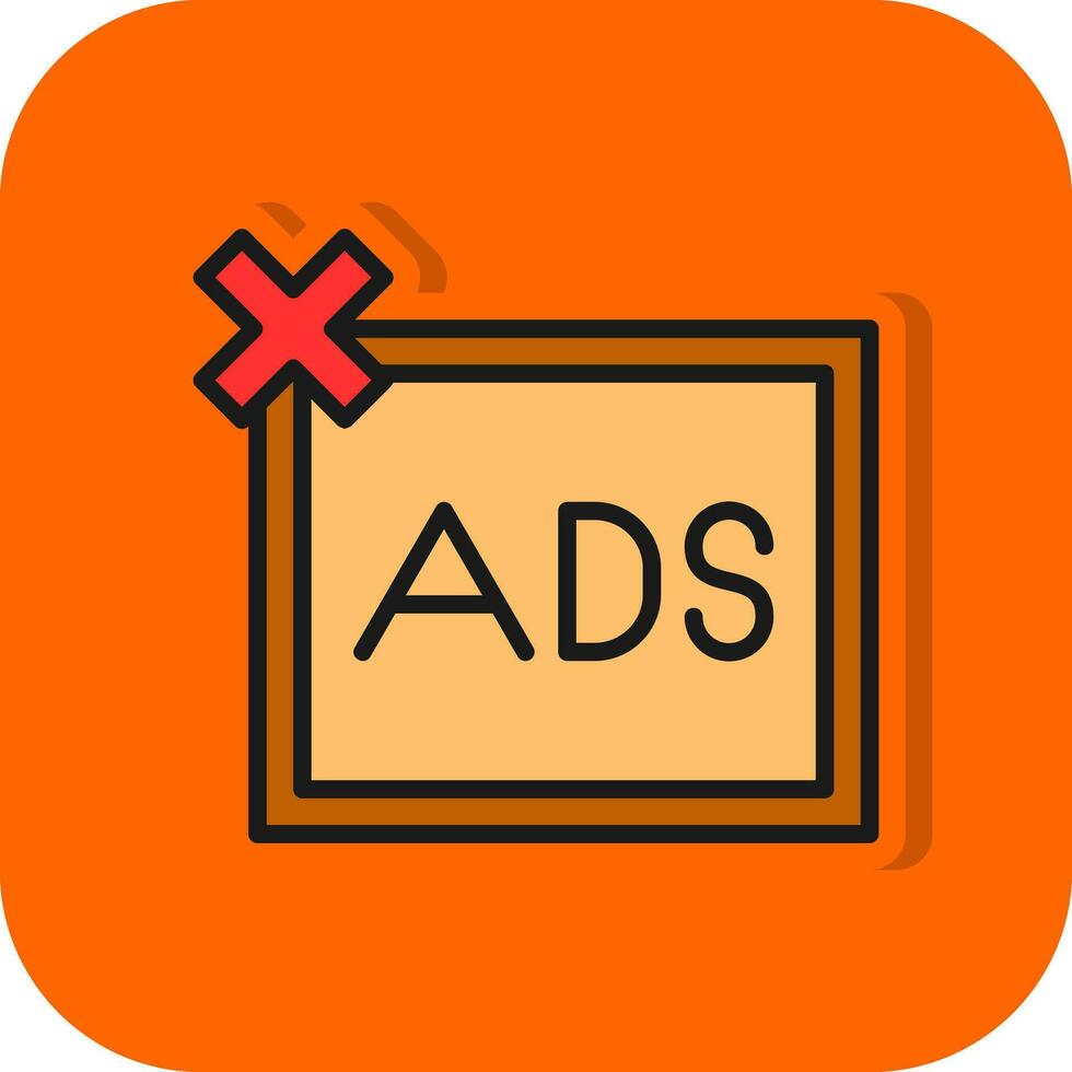 Remove ads  Vector Icon Design
