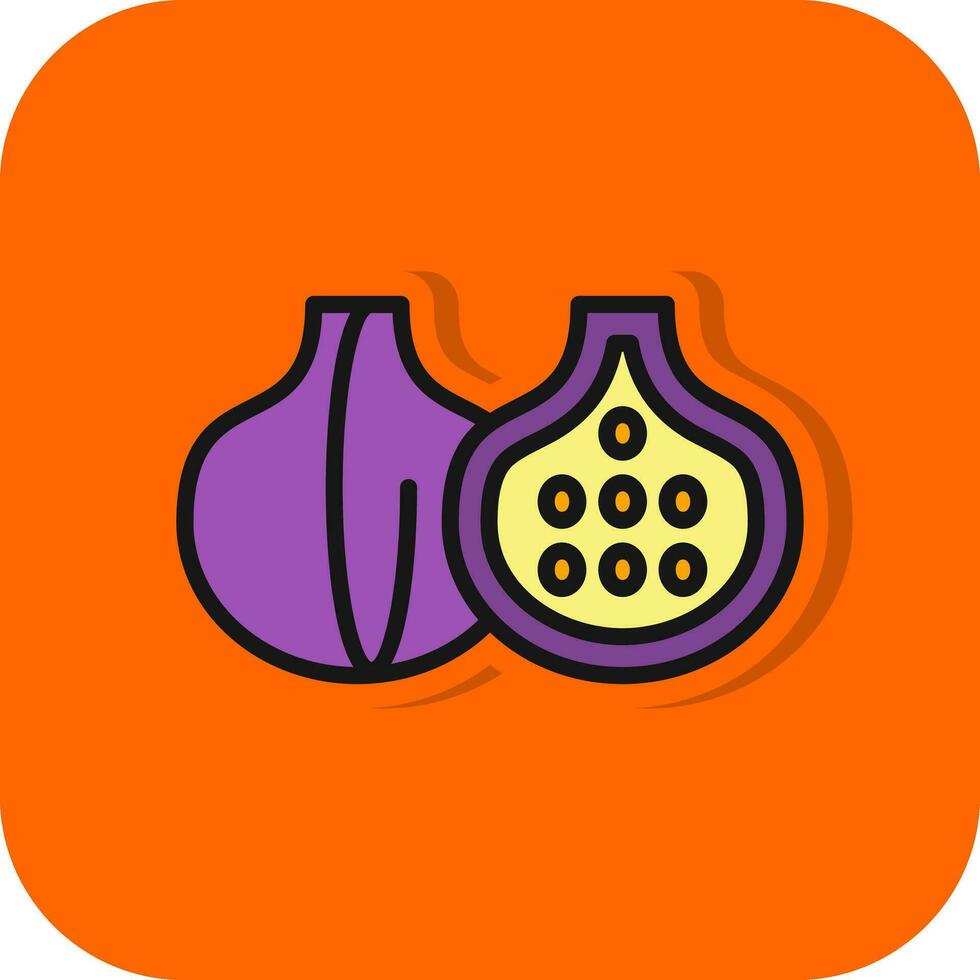 Fig Vector Icon Design