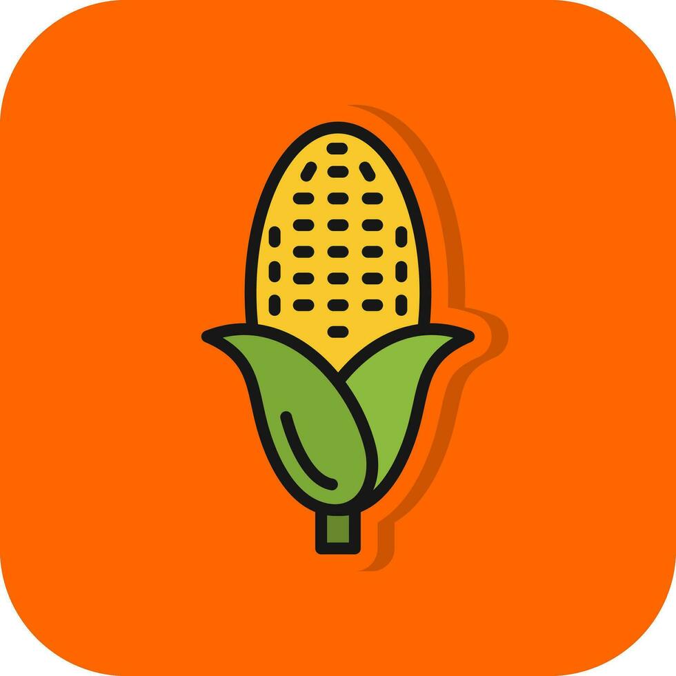 Corn Vector Icon Design