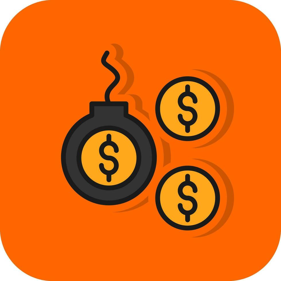 Bankruptcy Vector Icon Design