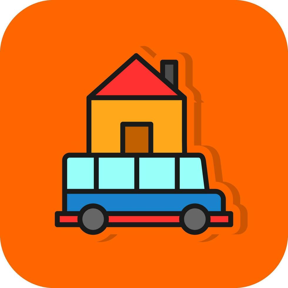 Shuttle Vector Icon Design