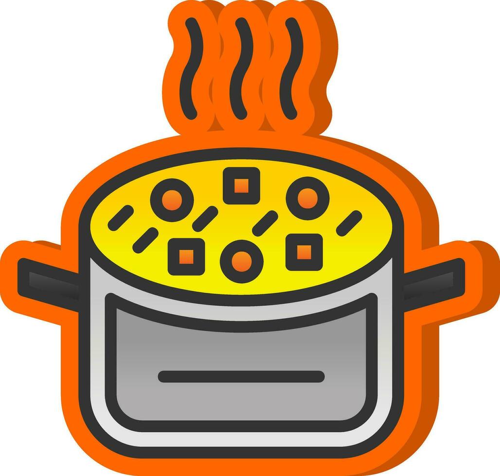 Stew Vector Icon Design