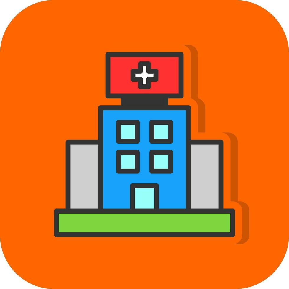 Hospital  Vector Icon Design