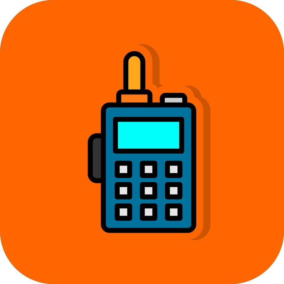 Walkie Talkie  Vector Icon Design